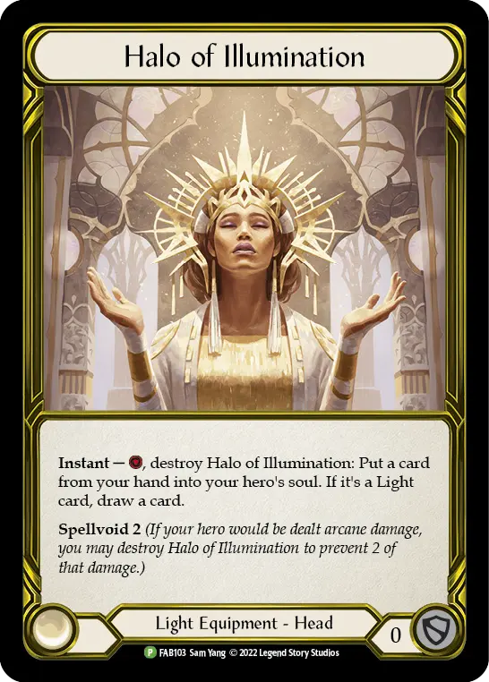 Halo of Illumination FAB103, carta de Flesh and Blood de Promos