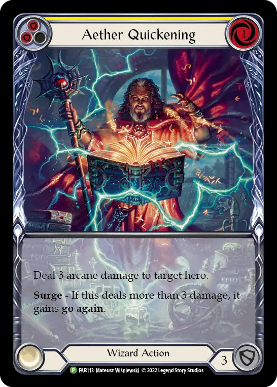 Aether Quickening (Yellow) FAB113