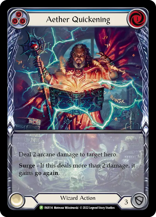 Aether Quickening (Blue) FAB114