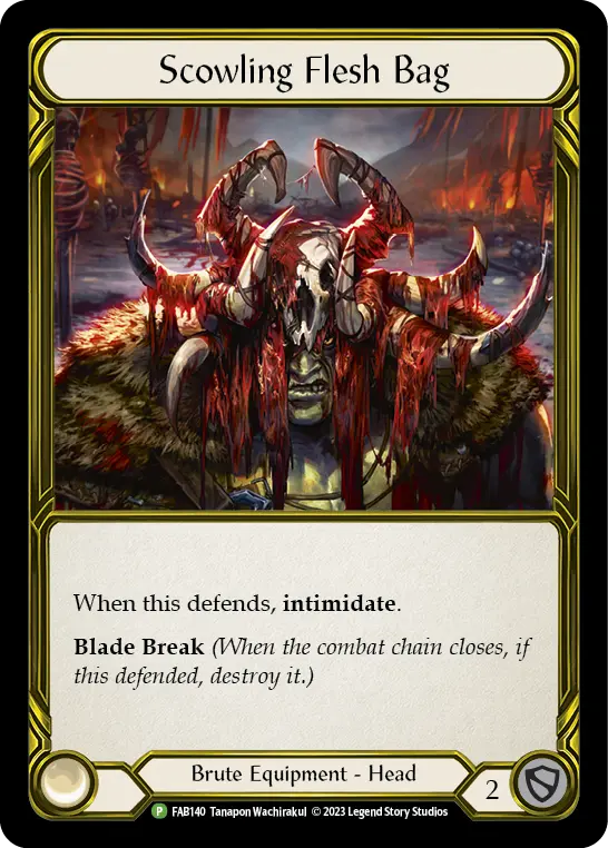 Scowling Flesh Bag