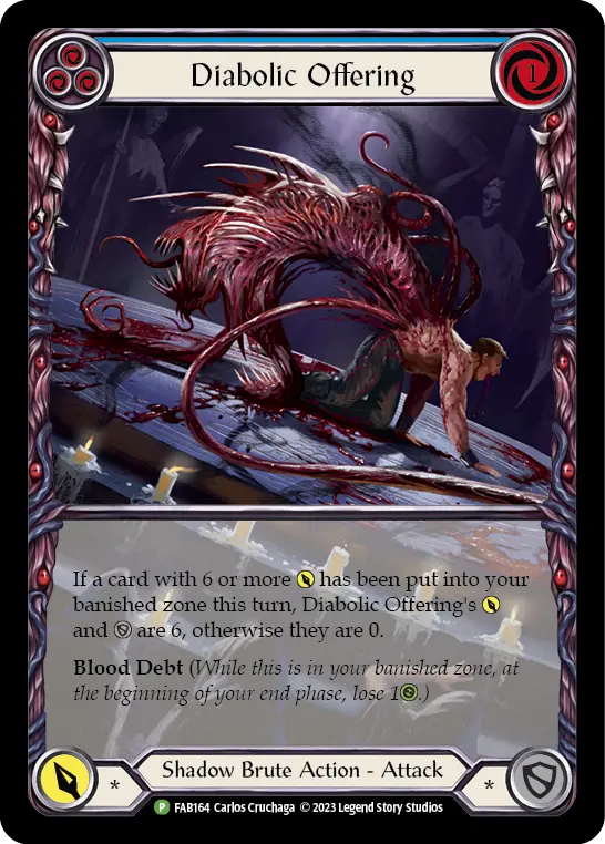 Diabolic Offering (Blue)