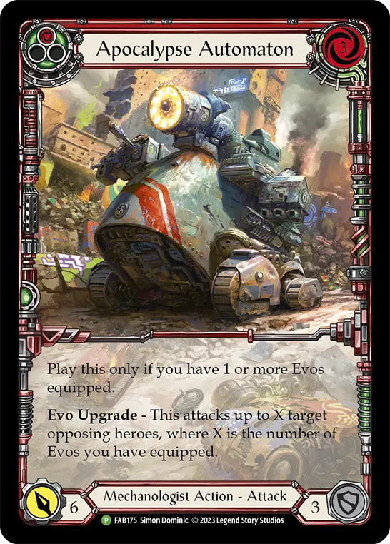 Apocalypse Automaton (Red)