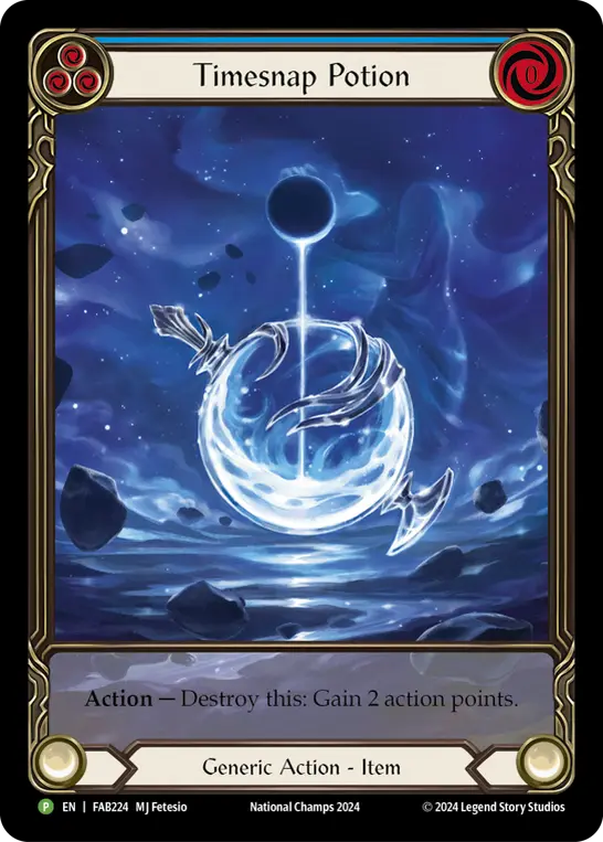 Timesnap Potion (Blue)