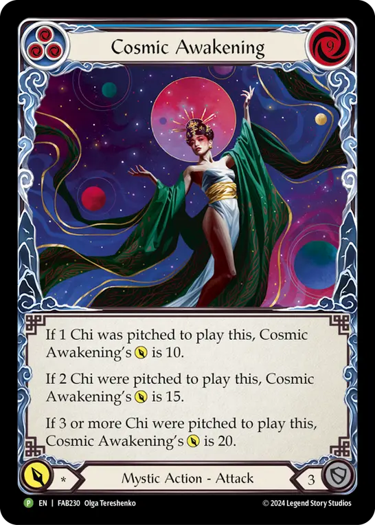 Cosmic Awakening (Blue)