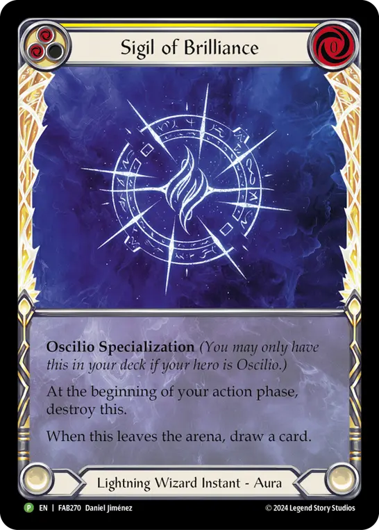 Sigil of Brilliance (Yellow) FAB270