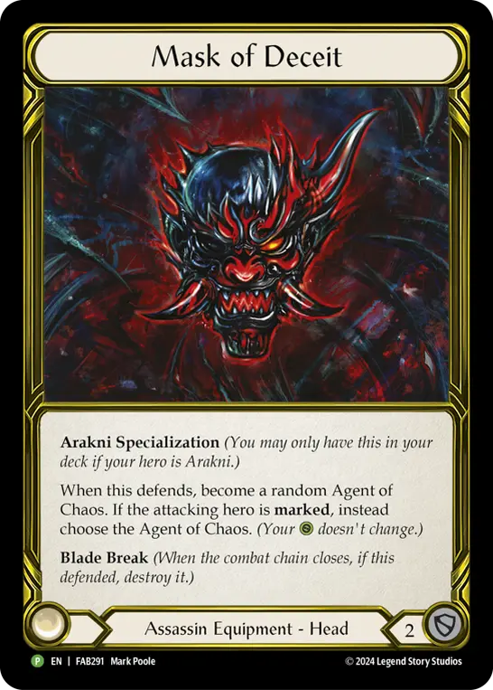 Mask of Deceit FAB291