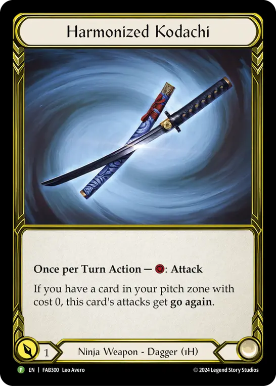 Harmonized Kodachi FAB300