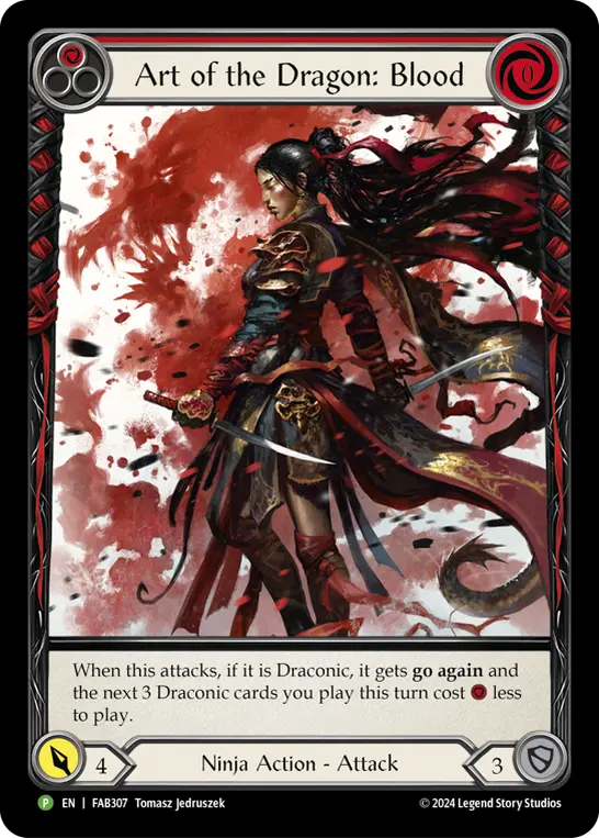 Art of the Dragon: Blood (Red)