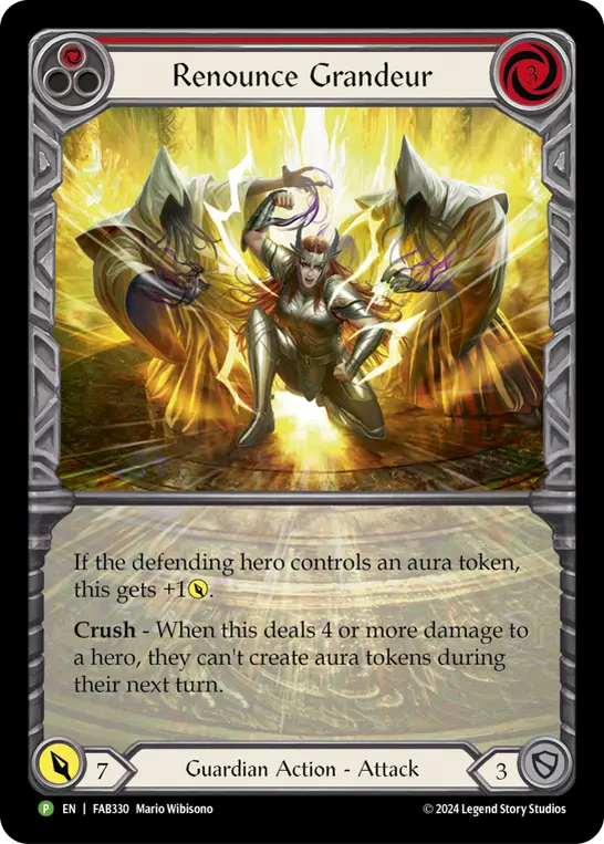 Renounce Grandeur (Red)