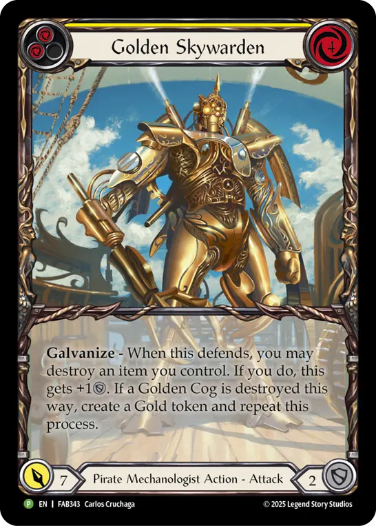 Golden Skywarden (Yellow)