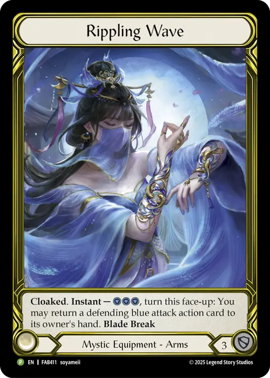 Rippling Wave FAB411, carta de Flesh and Blood de Promos