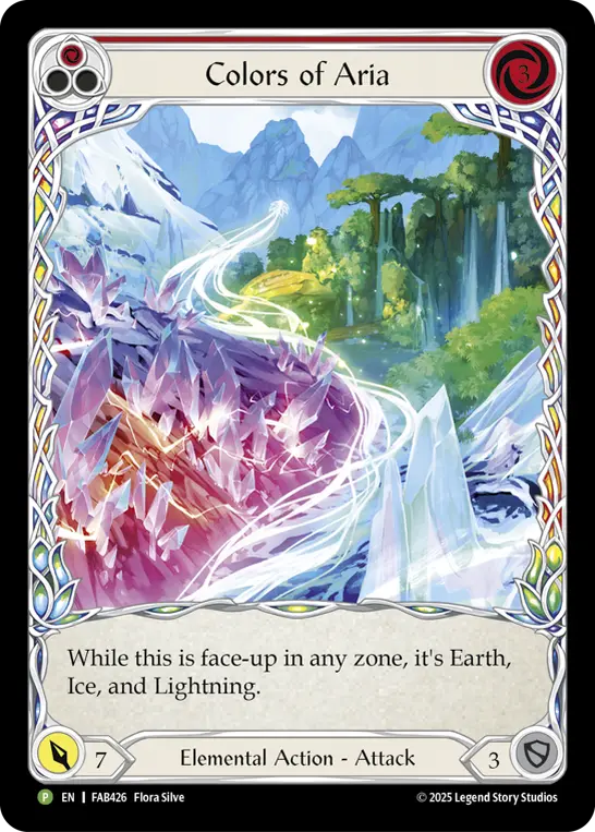 Colors of Aria (Red) FAB426