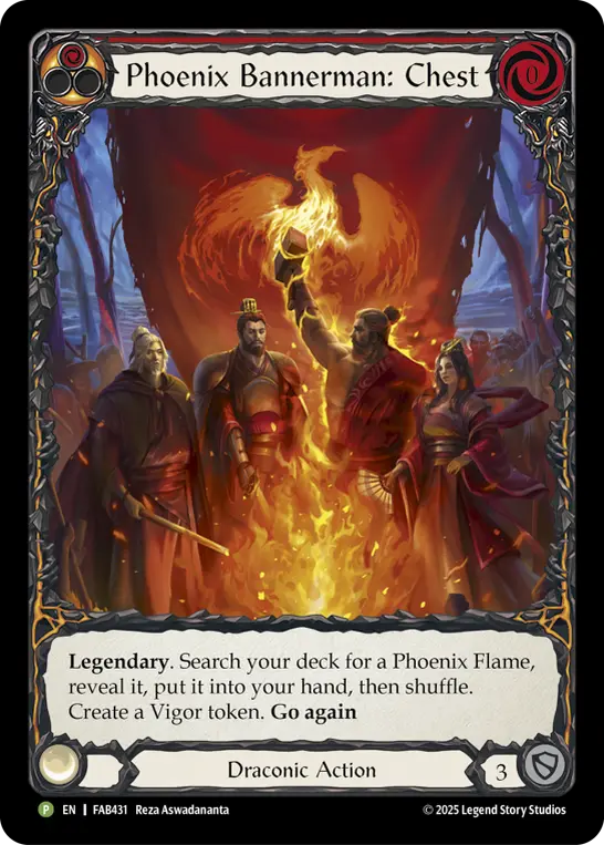 Phoenix Bannerman: Chest (Red) FAB431