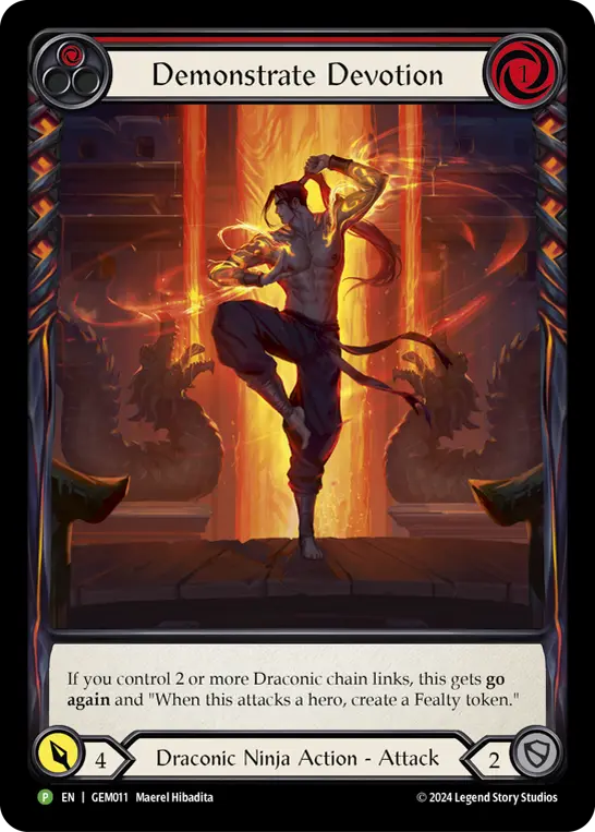 Demonstrate Devotion (Red)