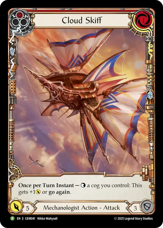 Cloud Skiff (Red)