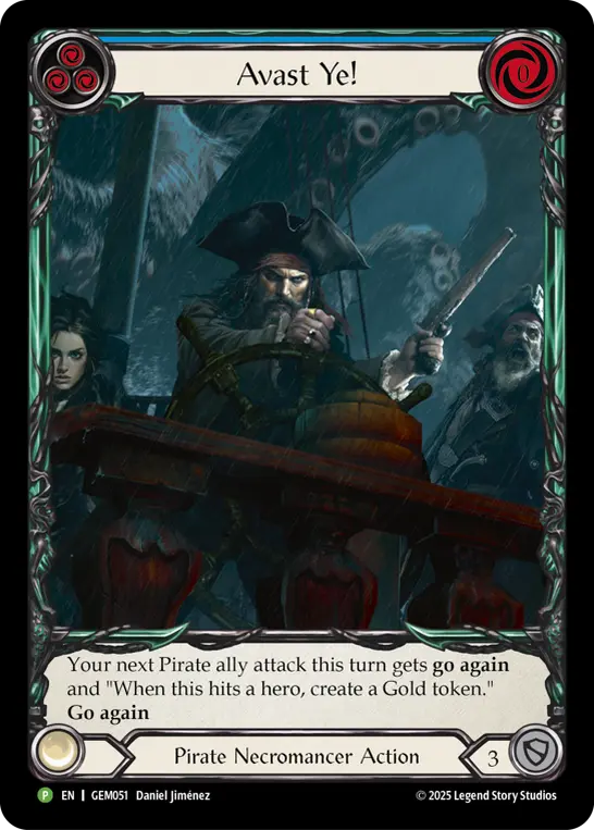 Avast Ye! (Blue)