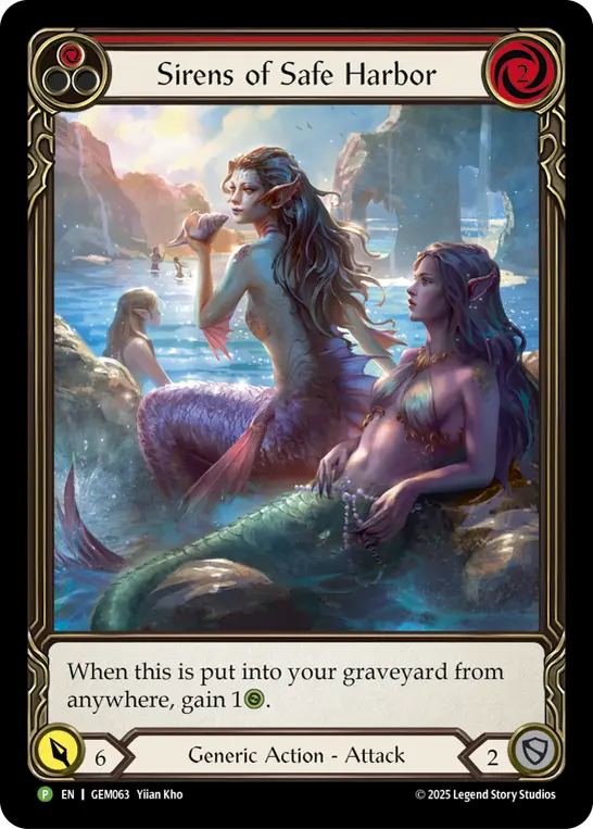 Sirens of Safe Harbor (Red)