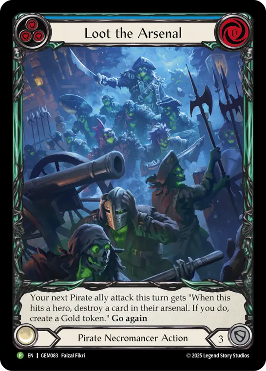 Loot the Arsenal (Blue) GEM083