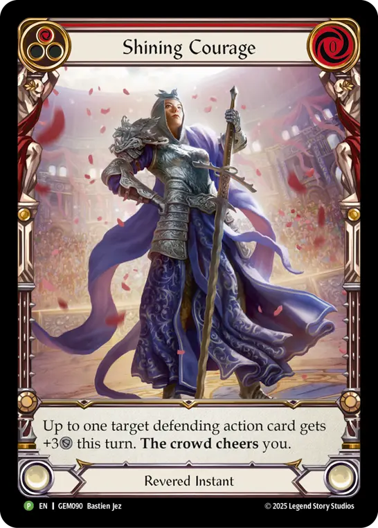 Shining Courage (Red)