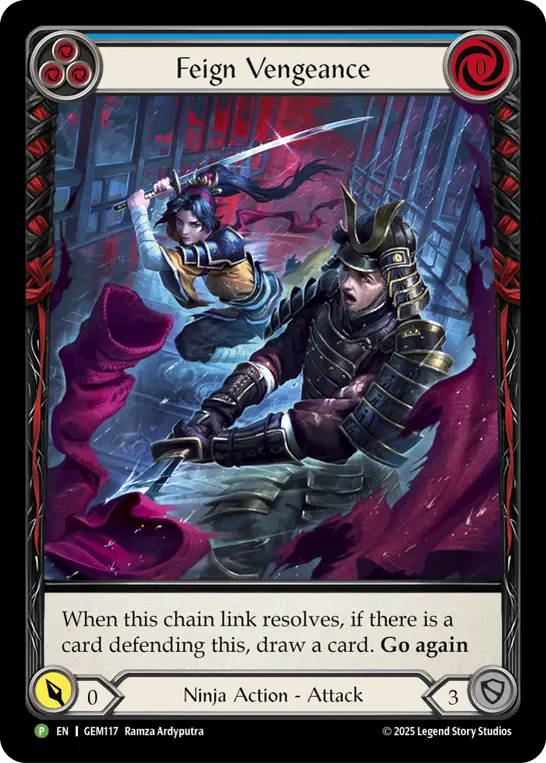 Feign Vengeance (Blue)