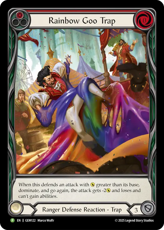 Rainbow Goo Trap (Red)