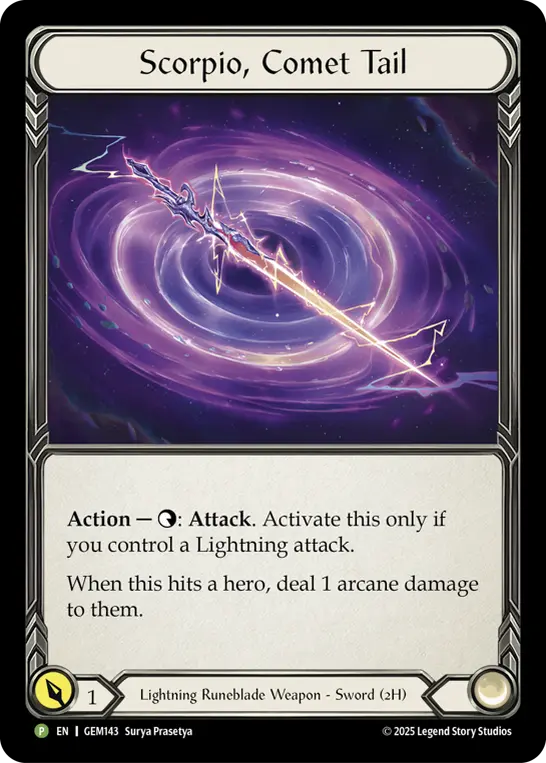 Scorpio, Comet Tail GEM143