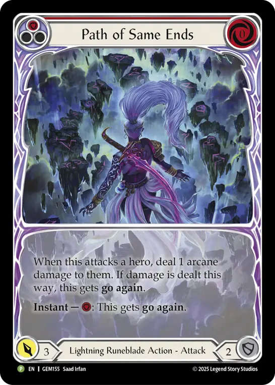 Path of Same Ends (Red) GEM155