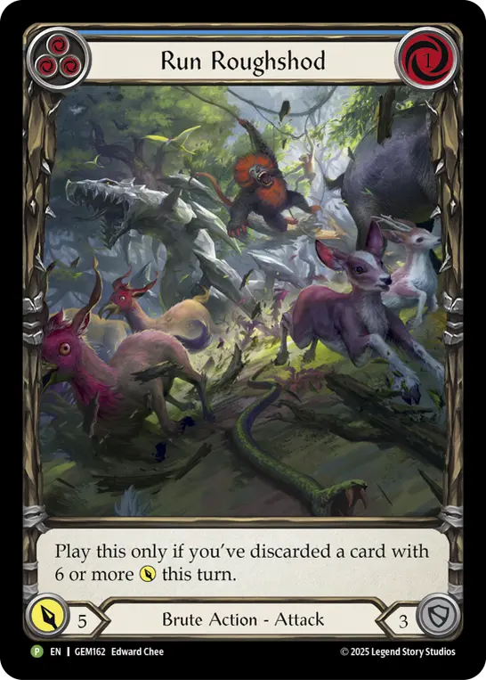 Run Roughshod (Blue) GEM162