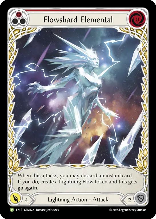 Flowshard Elemental (Red)