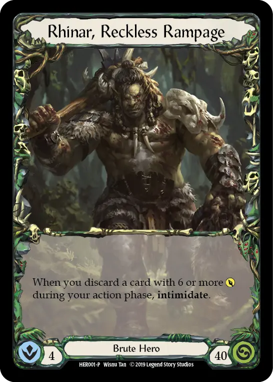 Rhinar, Reckless Rampage HER001