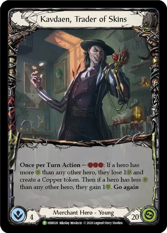 Kavdaen, Trader of Skins HER028