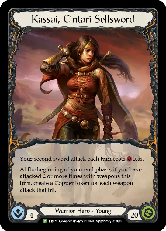 Kassai, Cintari Sellsword HER029