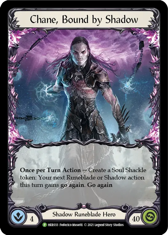Chane, Bound by Shadow HER033