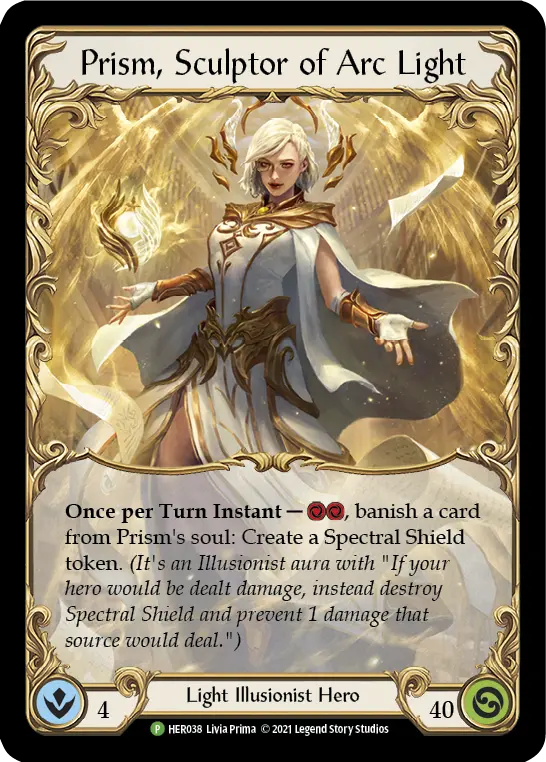 Prism, Sculptor of Arc Light HER038