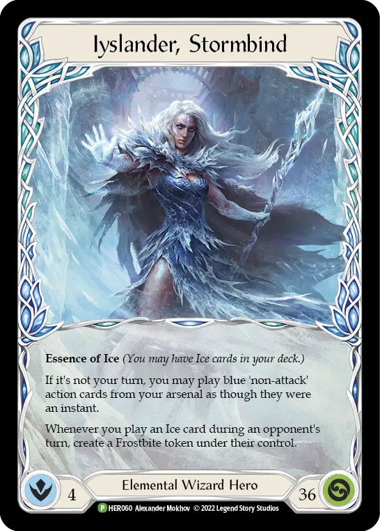 Iyslander, Stormbind HER060
