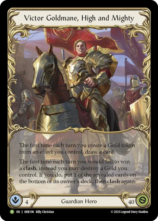 Victor Goldmane, High and Mighty HER106