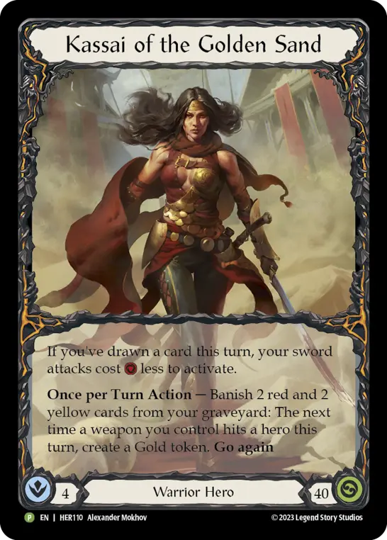 Kassai of the Golden Sand HER110