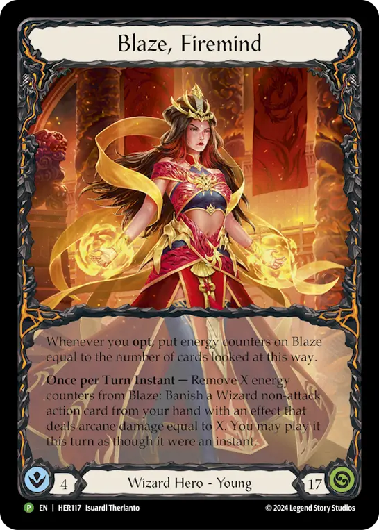 Blaze, Firemind HER117