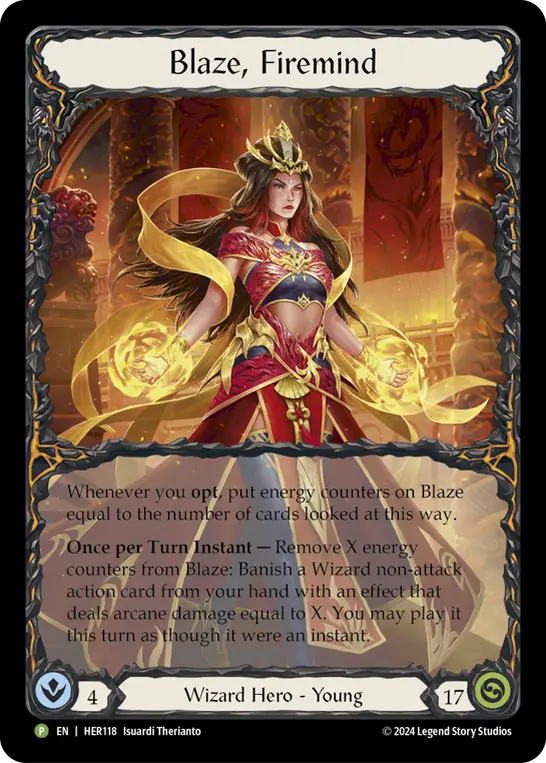 Blaze, Firemind HER118