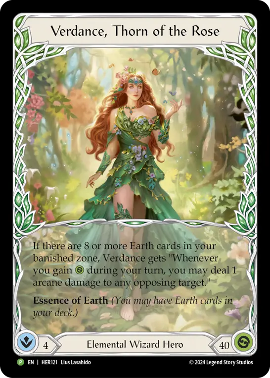 Verdance, Thorn of the Rose HER121