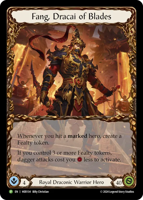 Fang, Dracai of Blades HER134