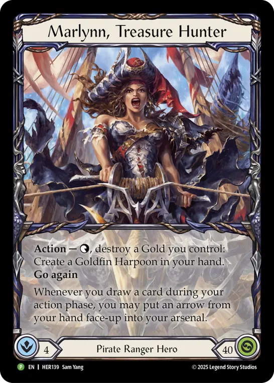 Marlynn, Treasure Hunter HER139