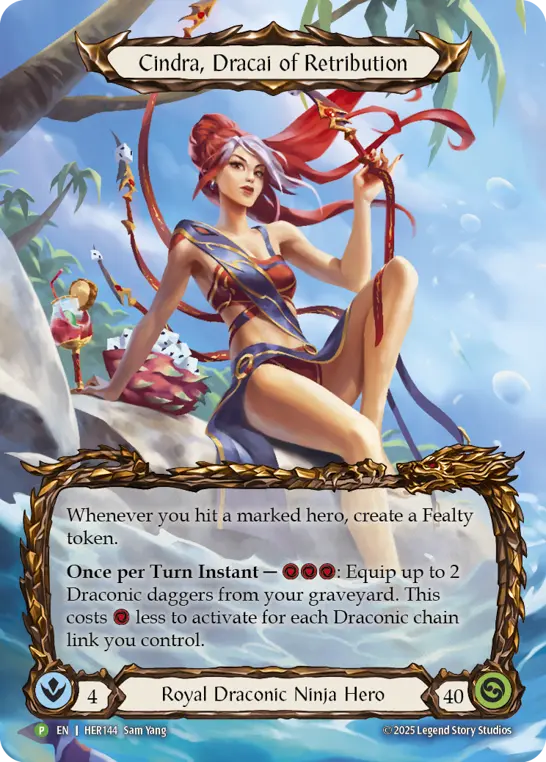 Cindra, Dracai of Retribution HER144