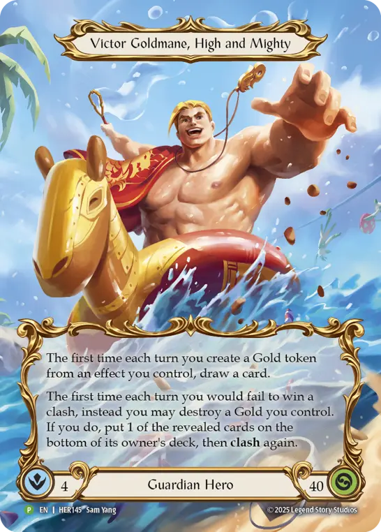 Victor Goldmane, High and Mighty HER145