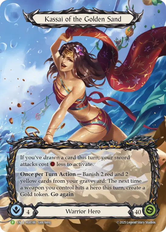 Kassai of the Golden Sand // Tuffnut, Bumbling Hulkster HER146
