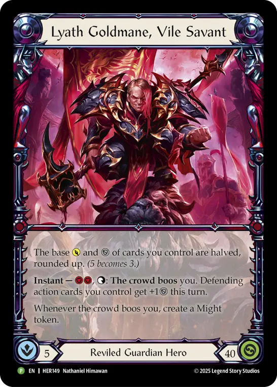 Lyath Goldmane, Vile Savant HER149