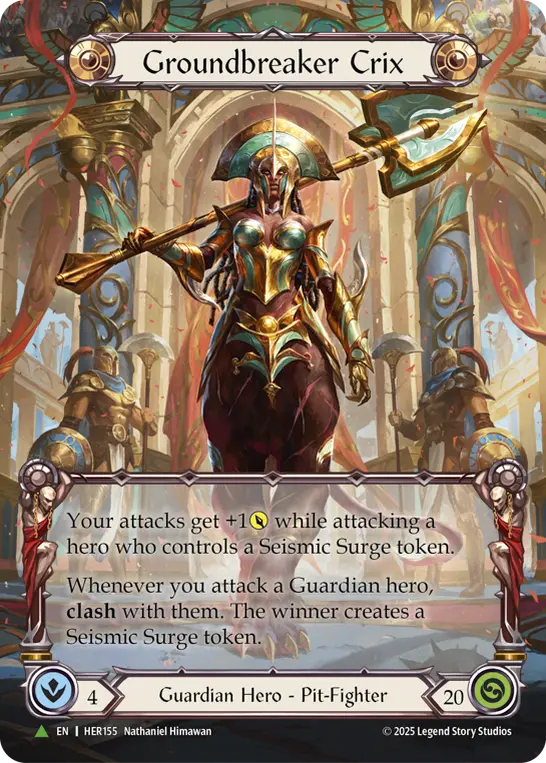 Groundbreaker Crix HER155