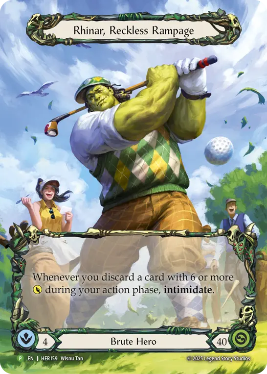 Rhinar, Reckless Rampage HER159