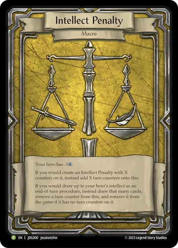 Intellect Penalty JDG000