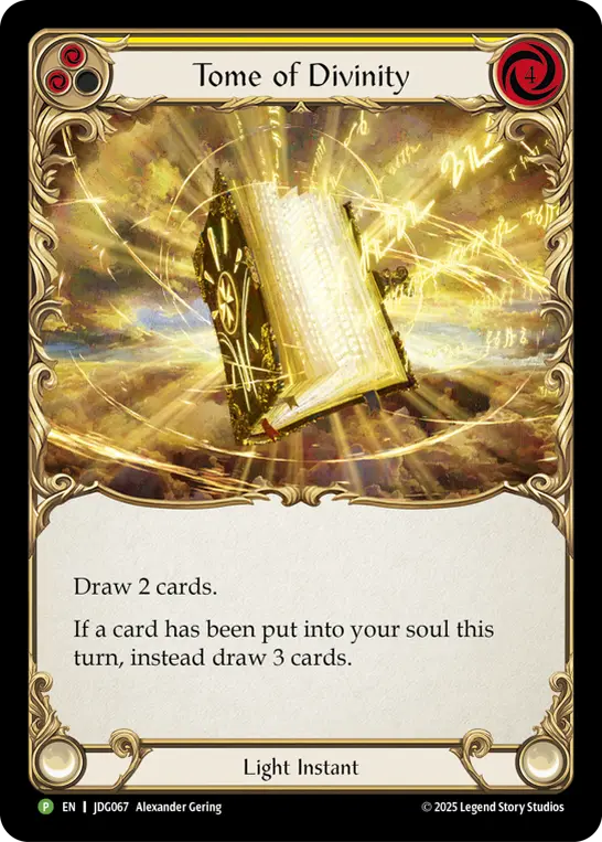 Tome of Divinity (Yellow) JDG067